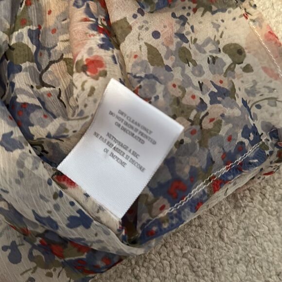 Joie XS floral Blouse  - Picture 5 of 6
